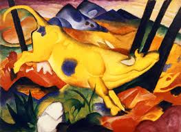 Franz Marc, gelbe Kuh Franz Marc, gelbe Kuh
